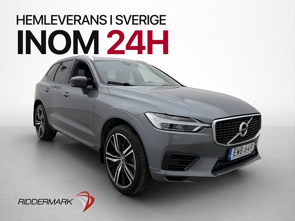 Volvo XC60 T8 AWD R-Design Värmare B&W Drag Pano 360° Navi