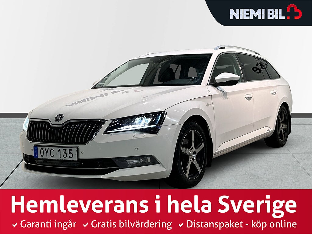 Skoda Superb 2.0 TDI 4x4 Business Edt, L&K Drag Dvärm Kamera GPS SoV