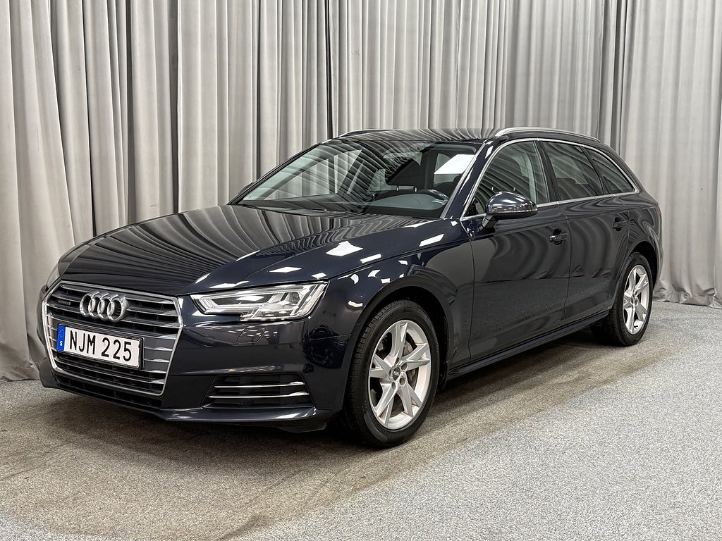 Audi A4 2.0 TDi 190HK Proline Avant Quattro Aut Värmare/Drag