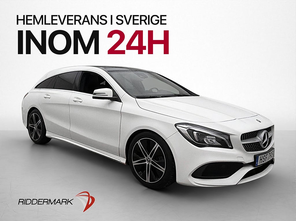 Mercedes-Benz CLA 180 SB 122hk AMG Pano Kamera Dragkrok