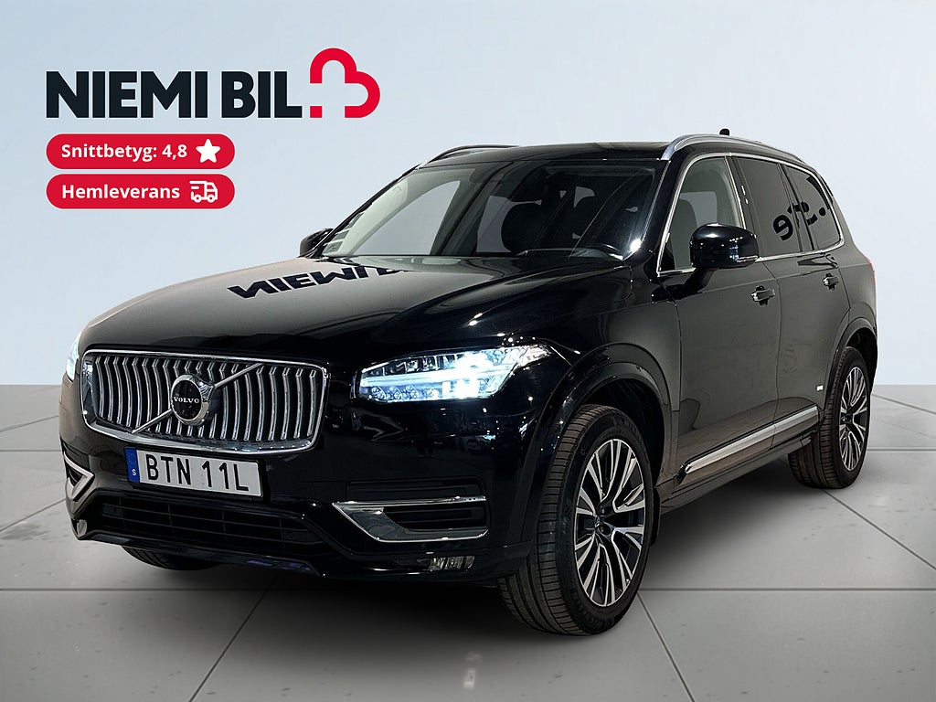 Volvo XC90 7-sits B5 AWD Mildhybrid Inscription Pano 360° SoV MOMS