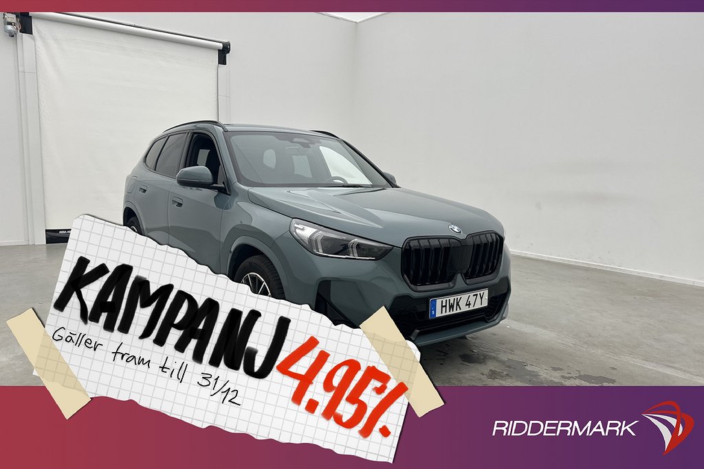 BMW X1 sDrive18i 136hk M Sport Kamera Nav 4,95% Ränta