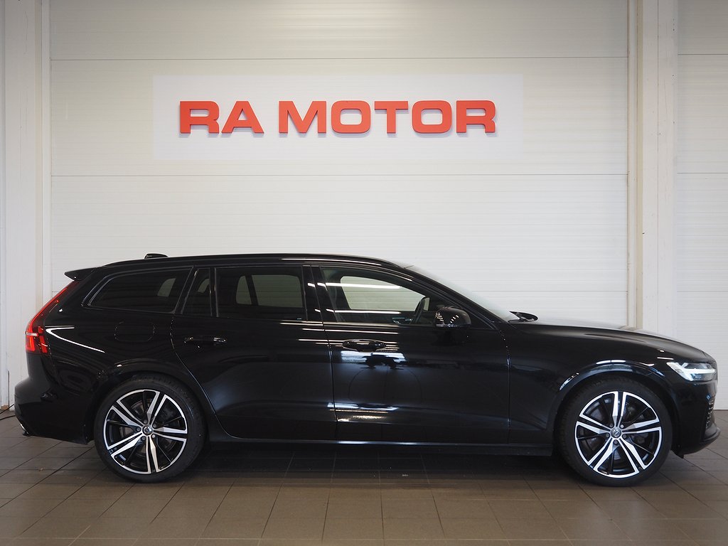 Volvo V60 T8 AWD 392hk Geartronic R-Design | Drag | Skinn | 2020