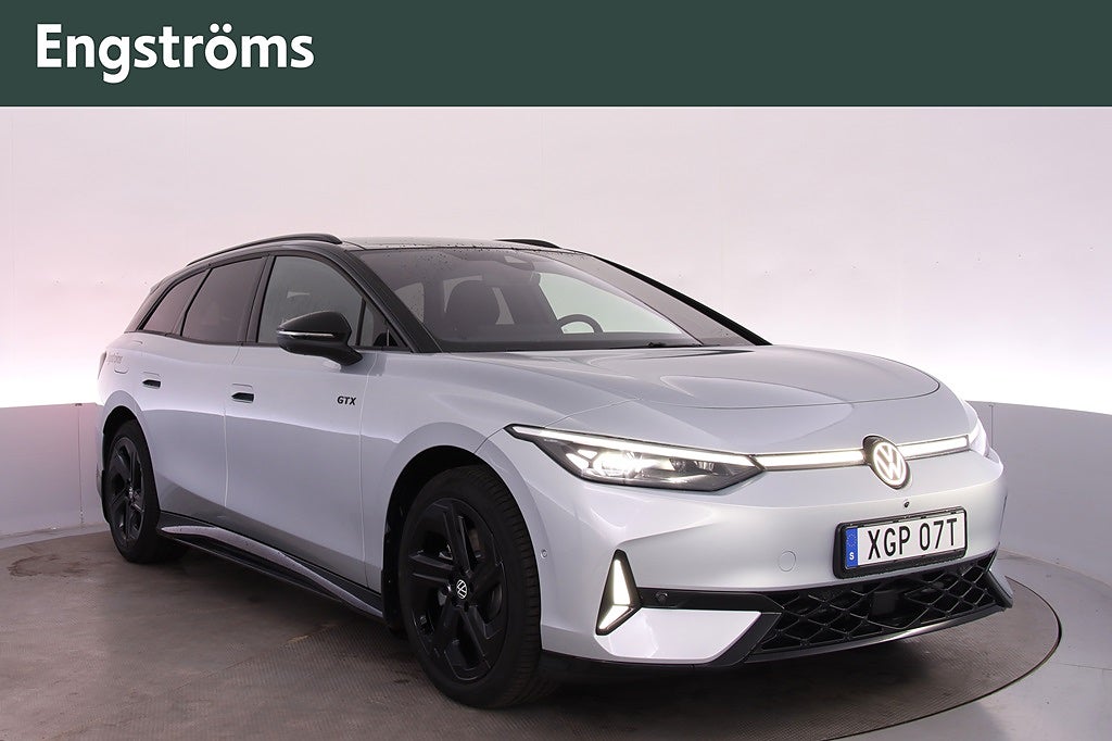 Volkswagen ID.7 Tourer GTX 340hk 4Motion, Panoramasoltak, Ledljusramp