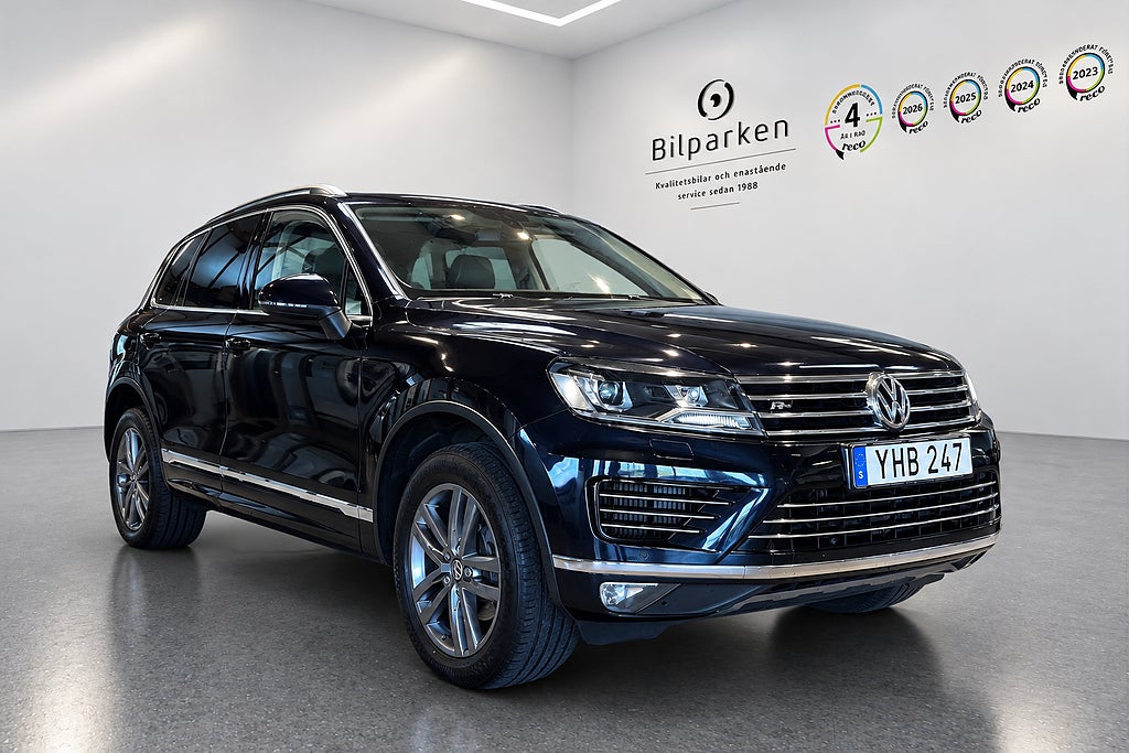 Volkswagen Touareg 3.0 V6 TDI 4Motion | R-Line | Värmare | 1-ägare | 204hk