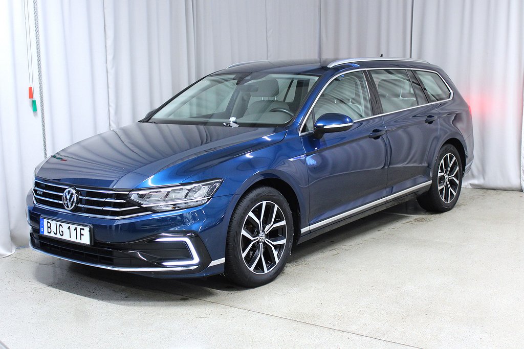 Volkswagen Passat GTE 218HK, Plug-in, Drag, S&V-hjul, CarPlay