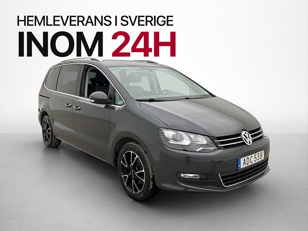 Volkswagen Sharan 2.0 TDI 140hk Masters 7-Sits Pano Sensorer