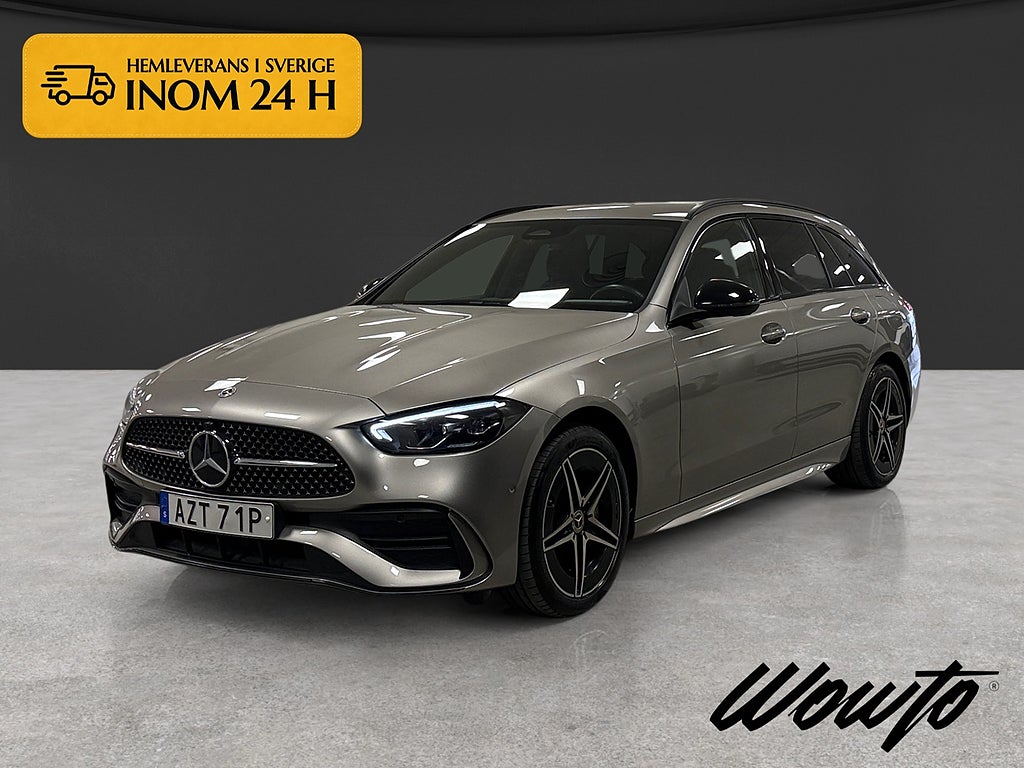 Mercedes-Benz C 300 e T 313HK AMG /Drag /Navi /Moms