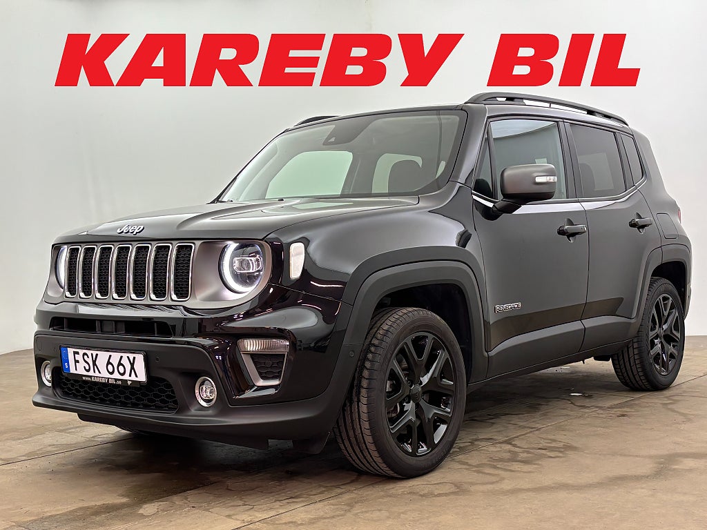 Jeep Renegade 4xe 4WD 190hk Limited Dragkrok Backkamera