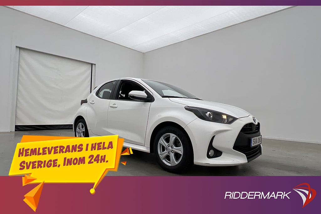 Toyota Yaris Hybrid 116hk Active Kamera Rattvärme Adp-Fart