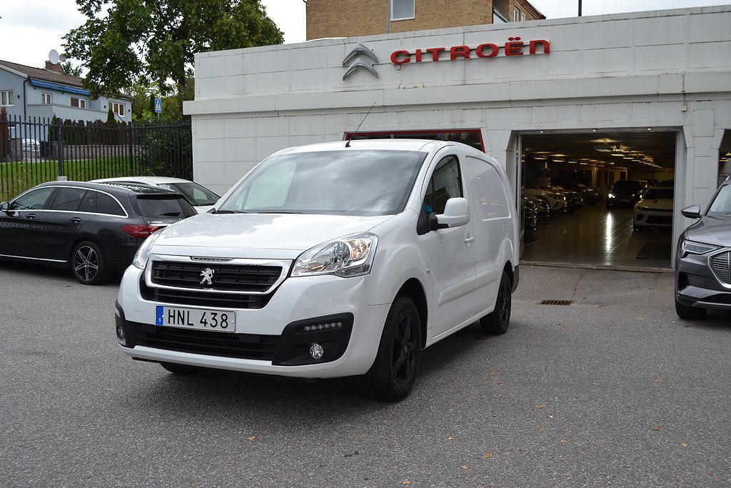 Peugeot Partner Electric Van 22.5 kWh 67hk L2 Inredning 