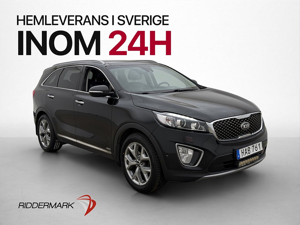 Kia Sorento 2.2 200hk AWD 7-Sits Pano Infinity Dragkrok