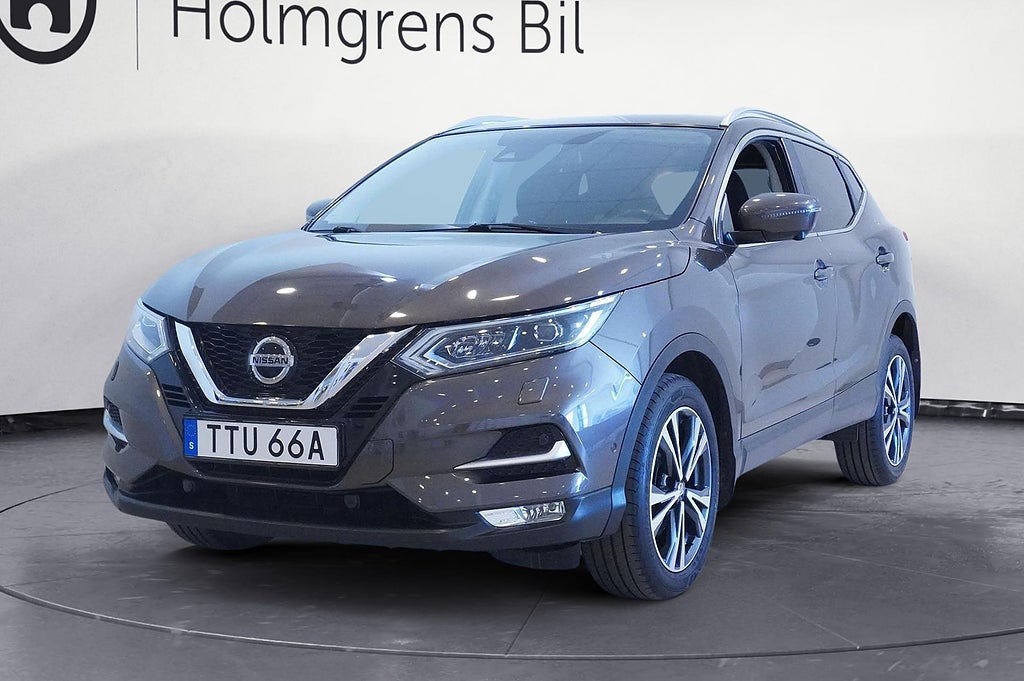Nissan Qashqai DIG-T 160 Tekna DCT 160hk Navi 360 Kamera | Ränta 3,95%