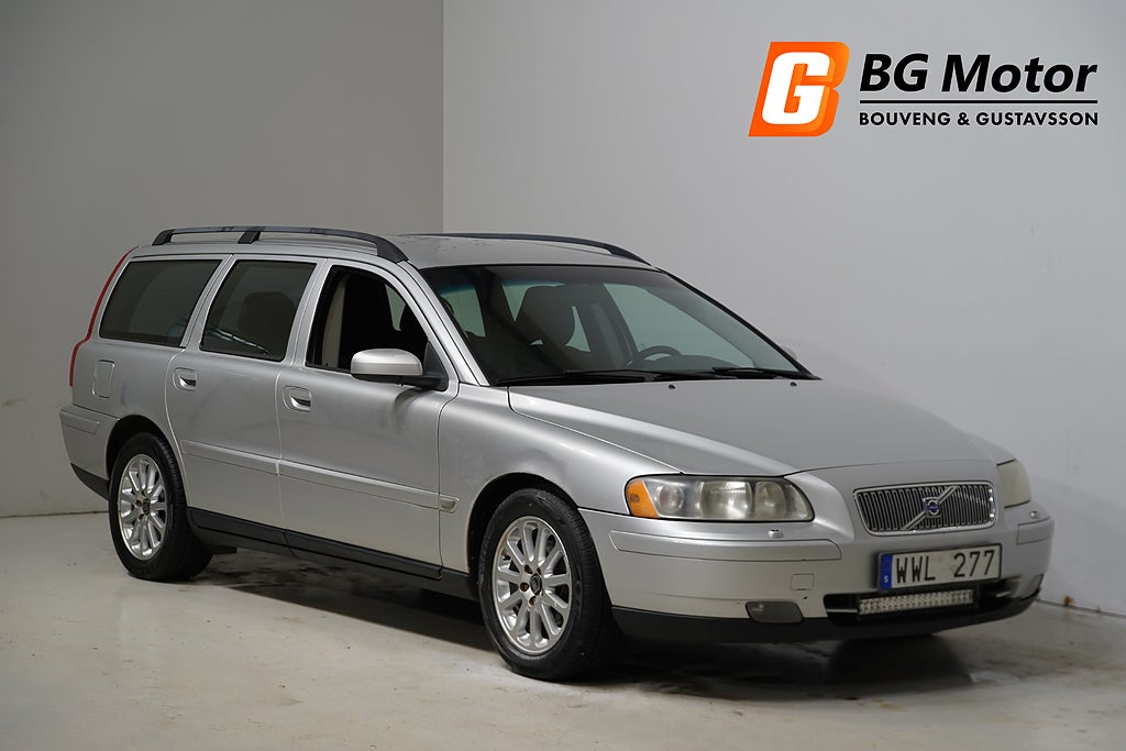 Volvo V70 2.4 140HK Business Dragkrok/Nybesiktad