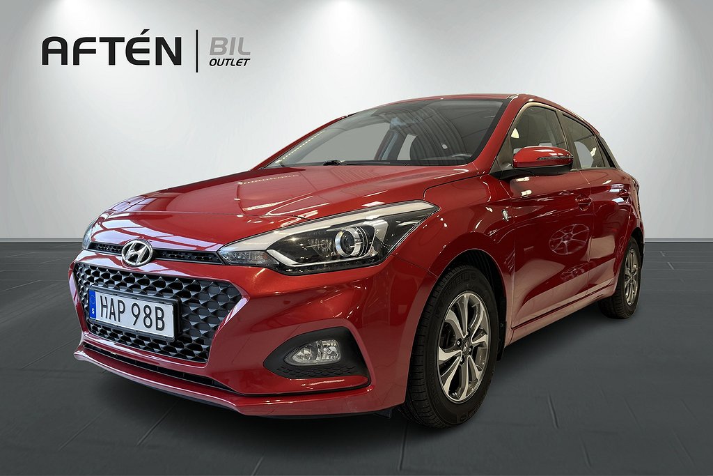 Hyundai i20 1.0 T-GDI 100hk Trend Carplay/Backkamera/rattvärme