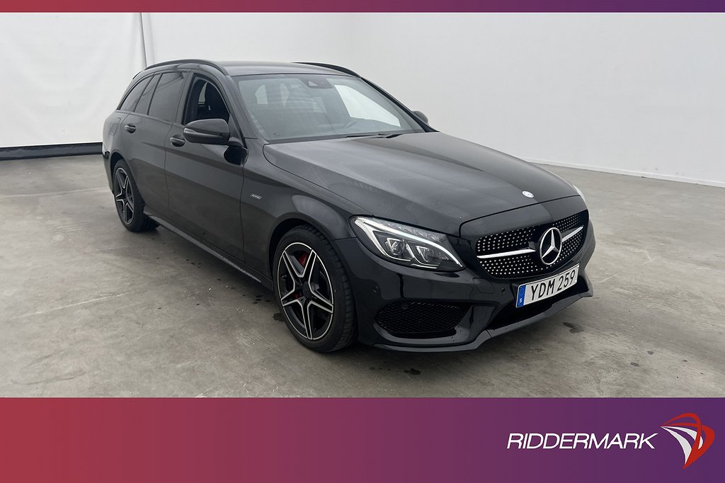 Mercedes-Benz C 450 T AMG 4M 367hk Burm Sportavgas Värm Drag