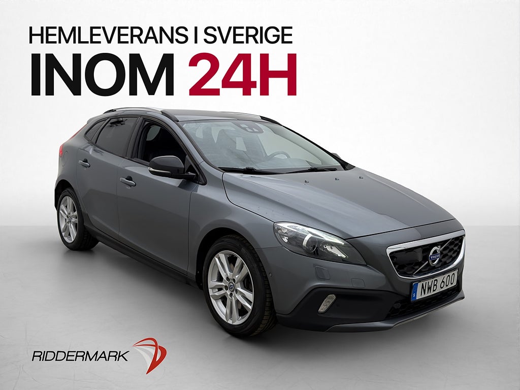 Volvo V40 Cross Country D2 Momentum Pano VOC Värmare Kamera