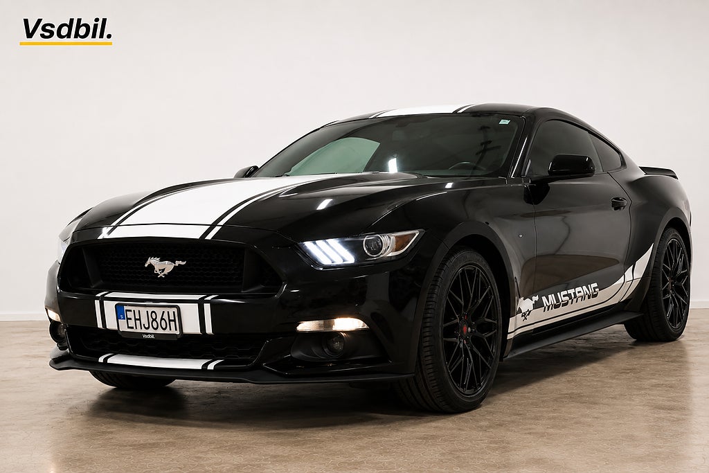 Ford Mustang EcoBoost SelectShift BACKKAMERA F1-PADDLAR APP-CONNECT