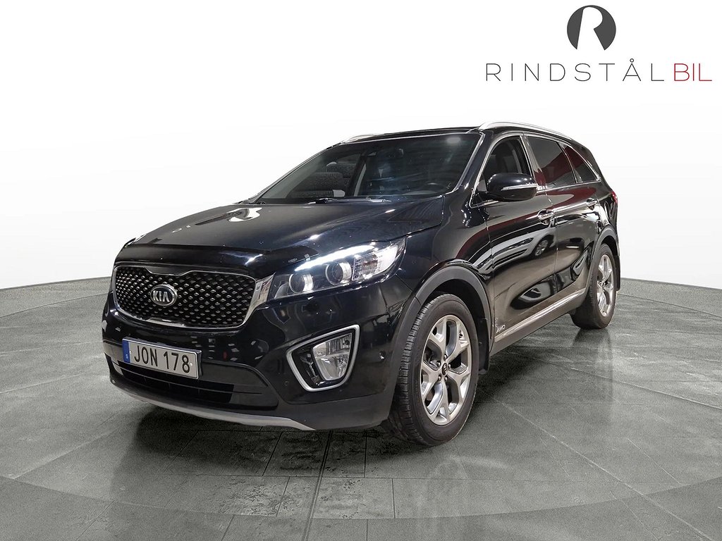 Kia Sorento 2.2 CRDi 200 HK AUT AWD D-VÄRM PANO B-KAMERA 19"