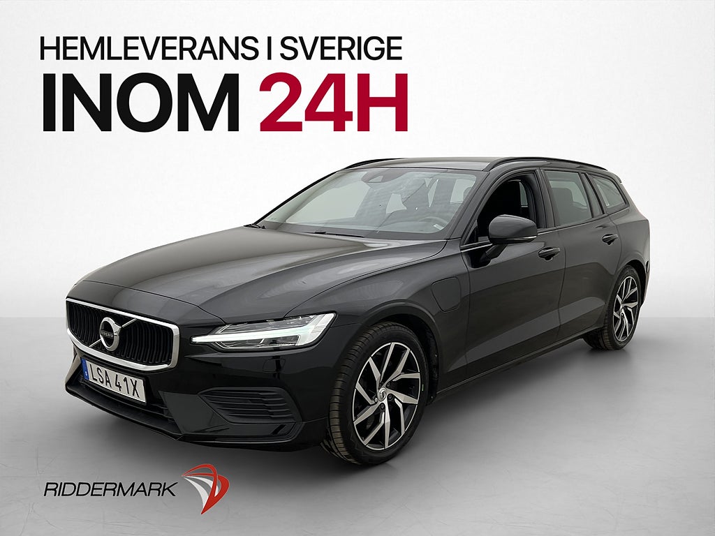 Volvo V60 Recharge T6 AWD Drag Kamera Värmare BLIS MOMS