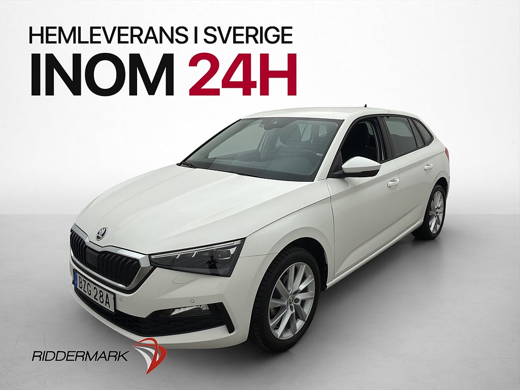 Skoda Scala 1.0 TSI Style CarPlay Isofix Låg skatt Låg förb