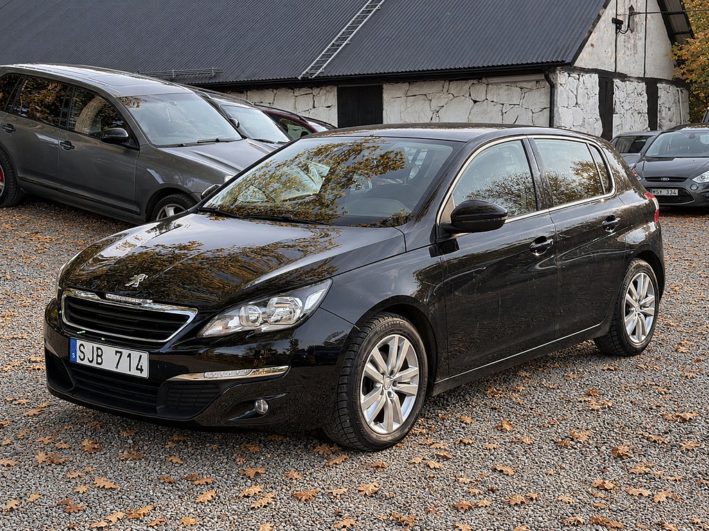 Peugeot 308 1.6 THP, Active, Pano, P-sensorer, 125hk, 2013