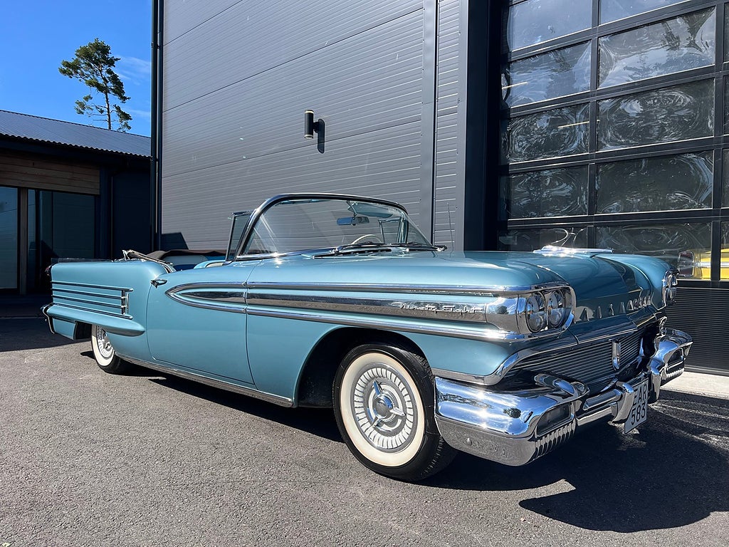 Oldsmobile Ninety-Eight Convertible Coupé 6.1 V8 Hydra-Matic, 4-trinn, 309hk, 1958