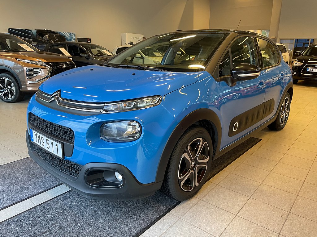 Citroën C3 1.2 VTi Euro 6, V-hjul, kamrem bytt