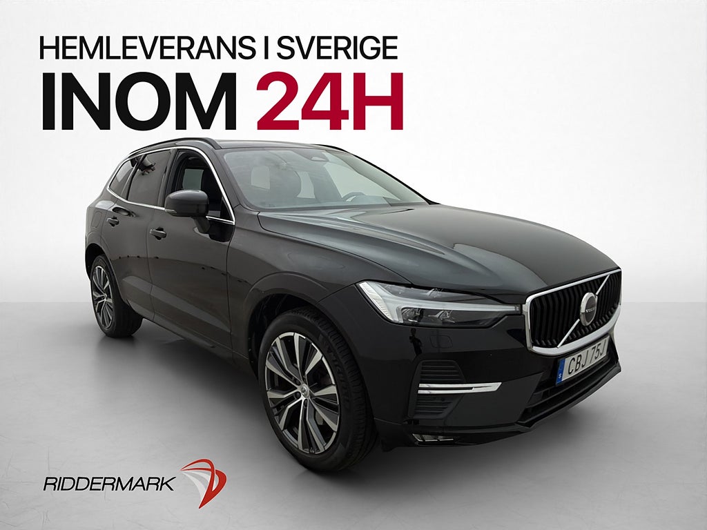 Volvo XC60 B4 AWD Advanced Pano Kamera Skinn Värmare CarPlay