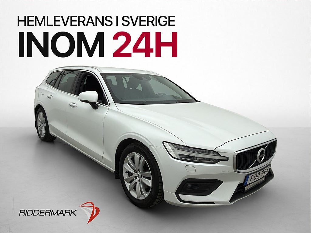 Volvo V60 D4 190hk Momentum Värmare Skinn Kamera Drag