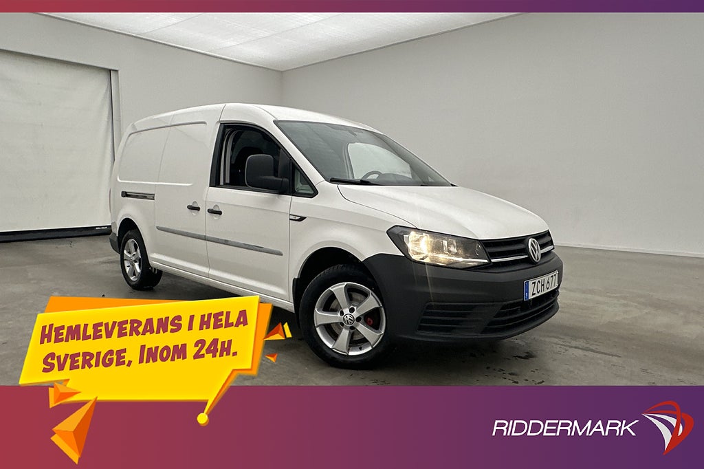 Volkswagen Caddy Maxi 2.0TDI Värm Drag PDC Farthållare Moms