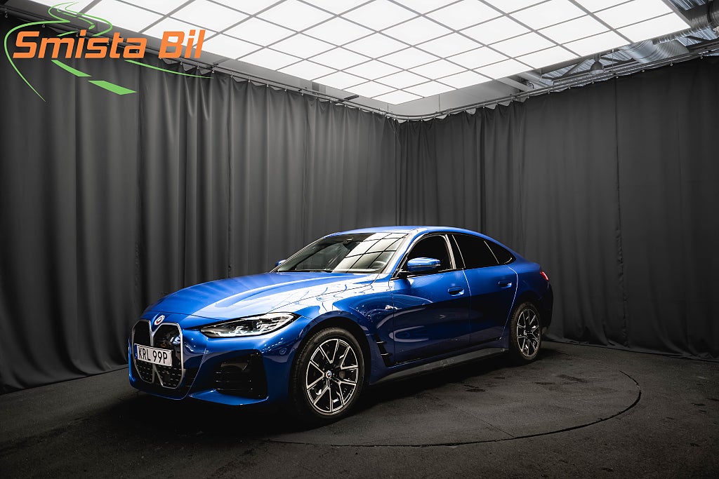 BMW i4 eDrive40 M Sport H/K ADAPTIV-FART KAMERA MOMS 340hk