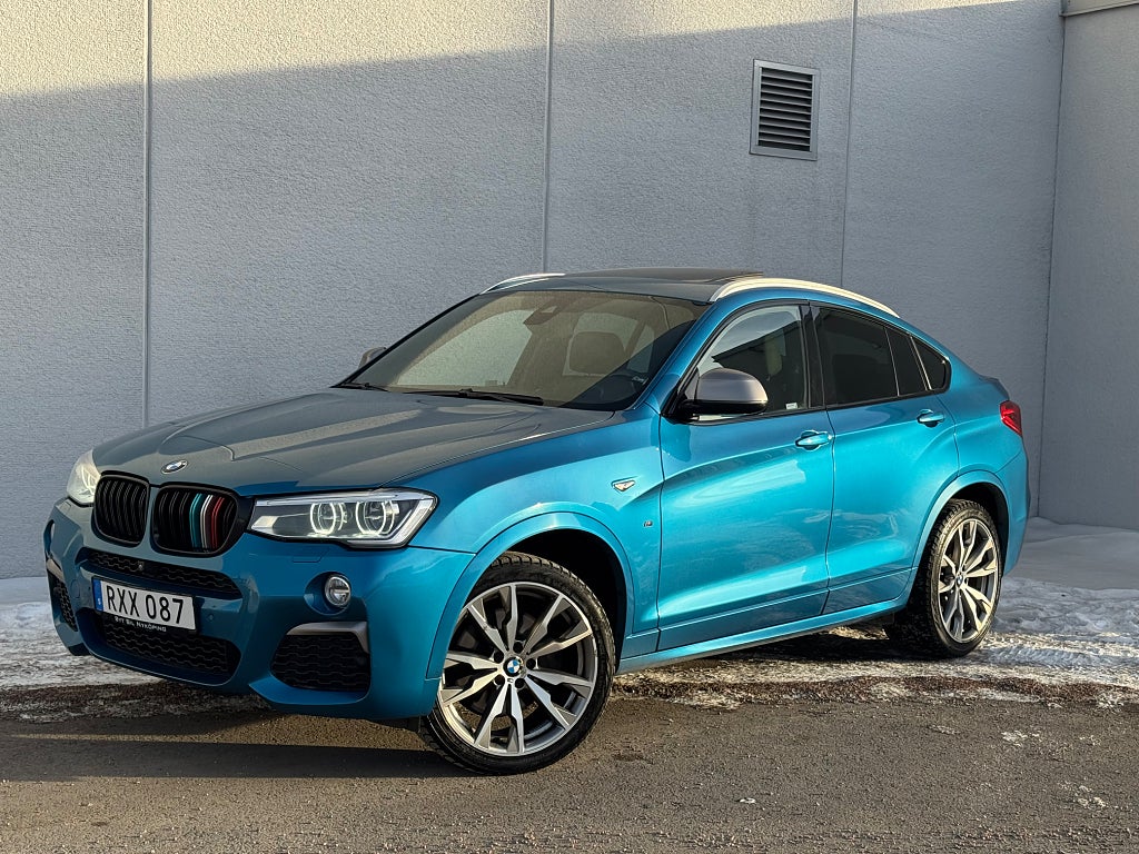 BMW X4 M40i  M SPORT 360hk LUCKA/VÄRMARE/HK/HUD Euro 6