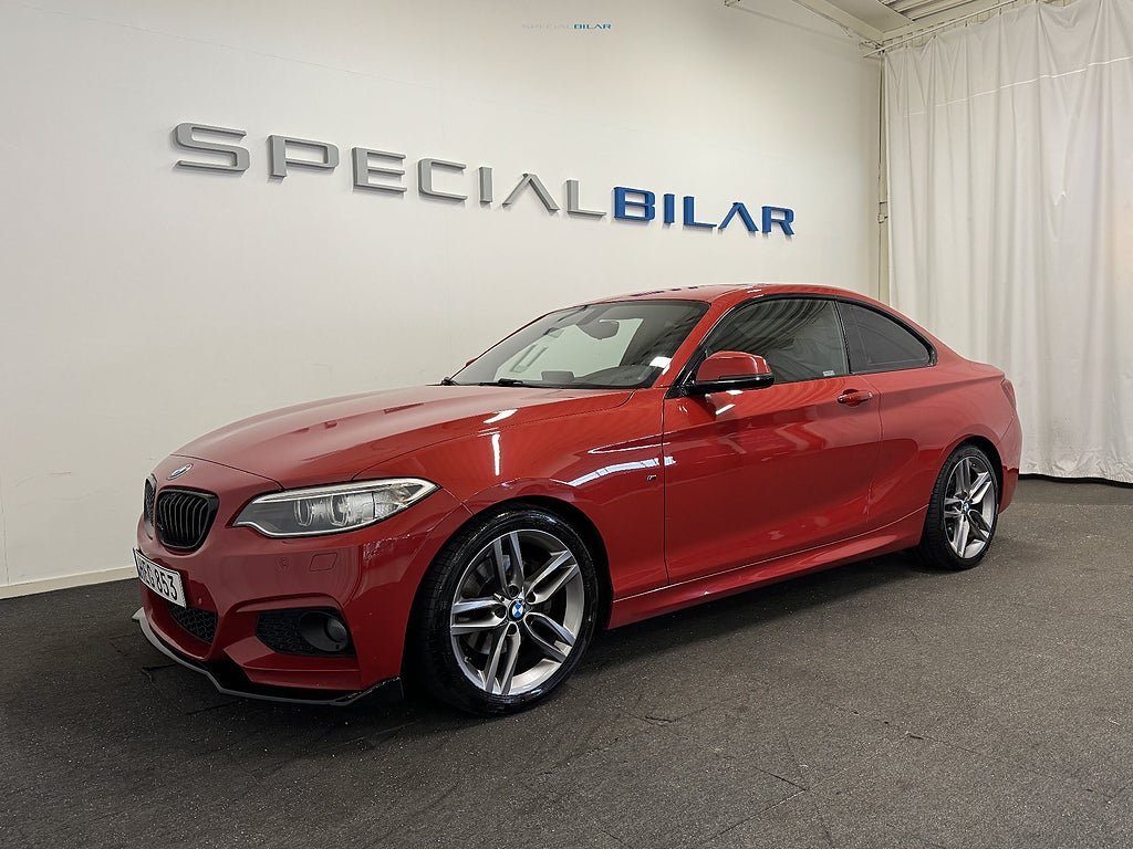 BMW 220D Coupé Steptronic M-Sport Elstolar Drag Backkamera