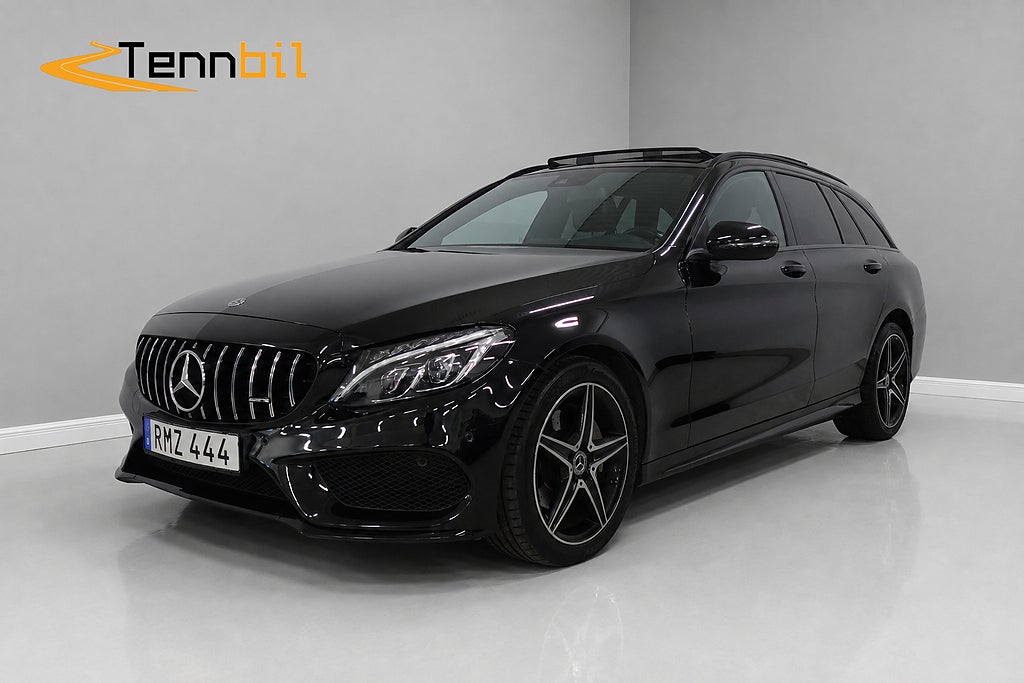 Mercedes-Benz C 200 T 4MATIC 9G-Tronic AMG Line Panorama Burmeister 