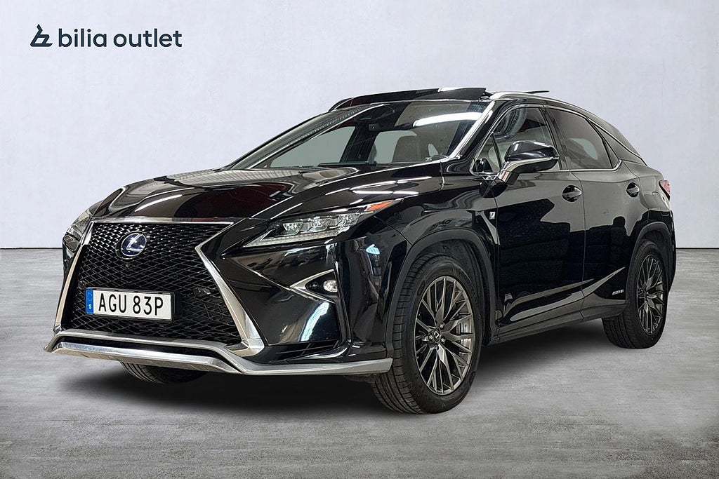 Lexus RX 450h AWD F Sport 313hk Panorama HuD Navi Drag 360°