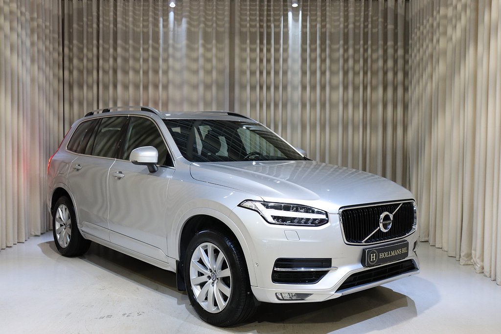 Volvo XC90 D5 AWD 235HK Momentum En Brukare V-Hjul 360-Kamera