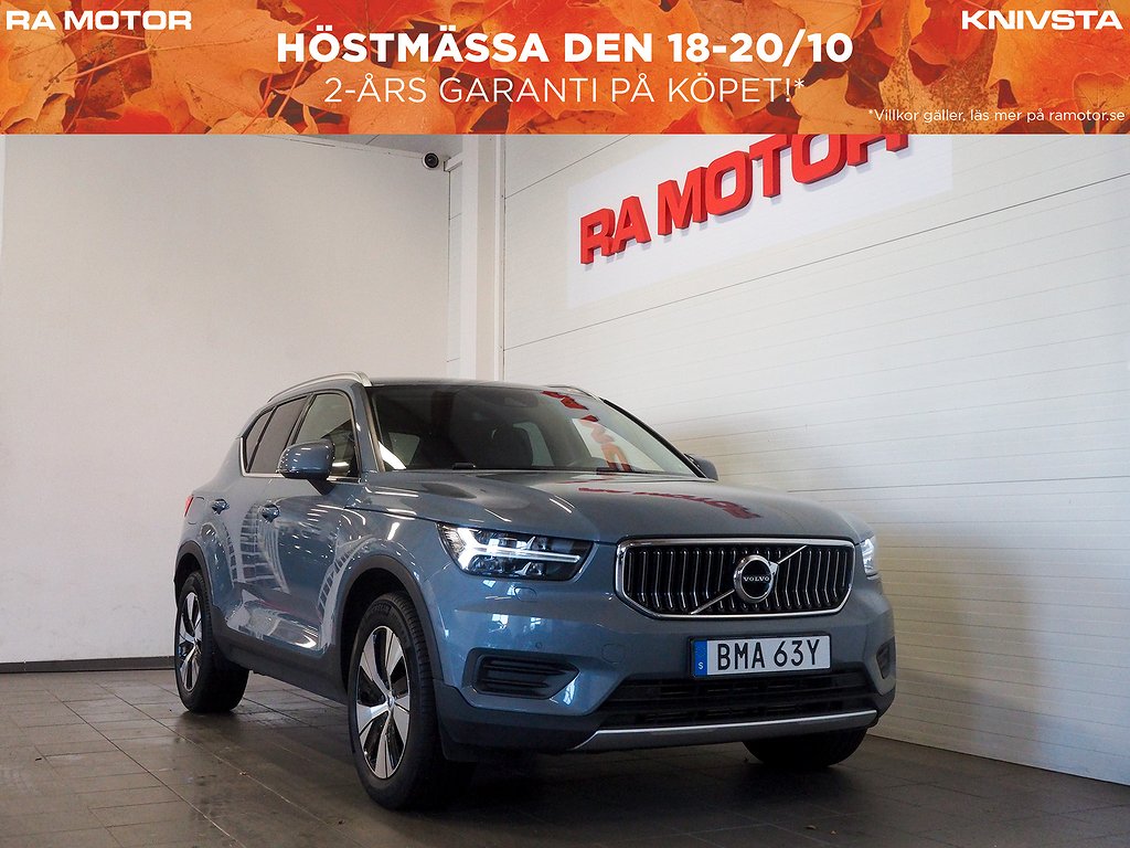 Volvo XC40 Recharge T4 211hk Momentum | Backkamera | VOC | 2022