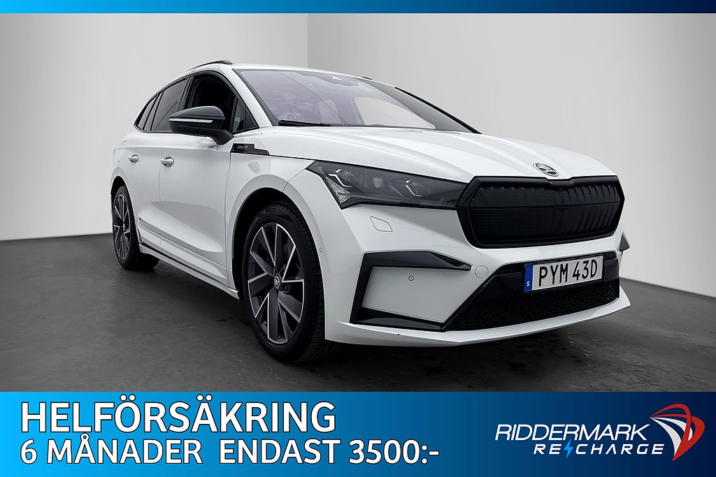 Skoda Enyaq iV iV80 204hk Sportline B-Kamera Drag Moms