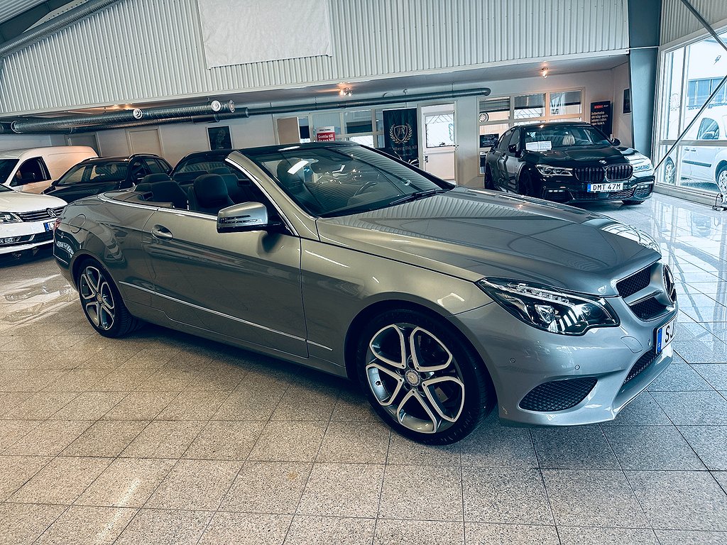 Mercedes-Benz E 250 Cabriolet 211hk 7G-Tronic Plus 