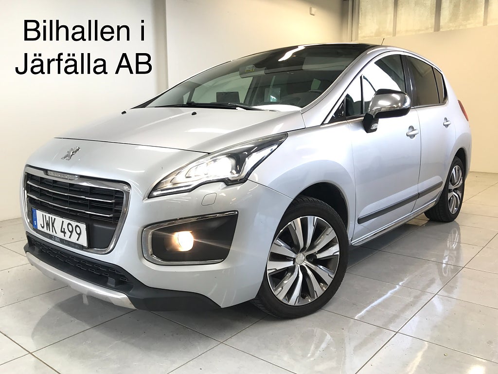 Peugeot 3008 1.6 BlueHDi EAT Ny bes servad 3 ägare Lågmil  Euro 6