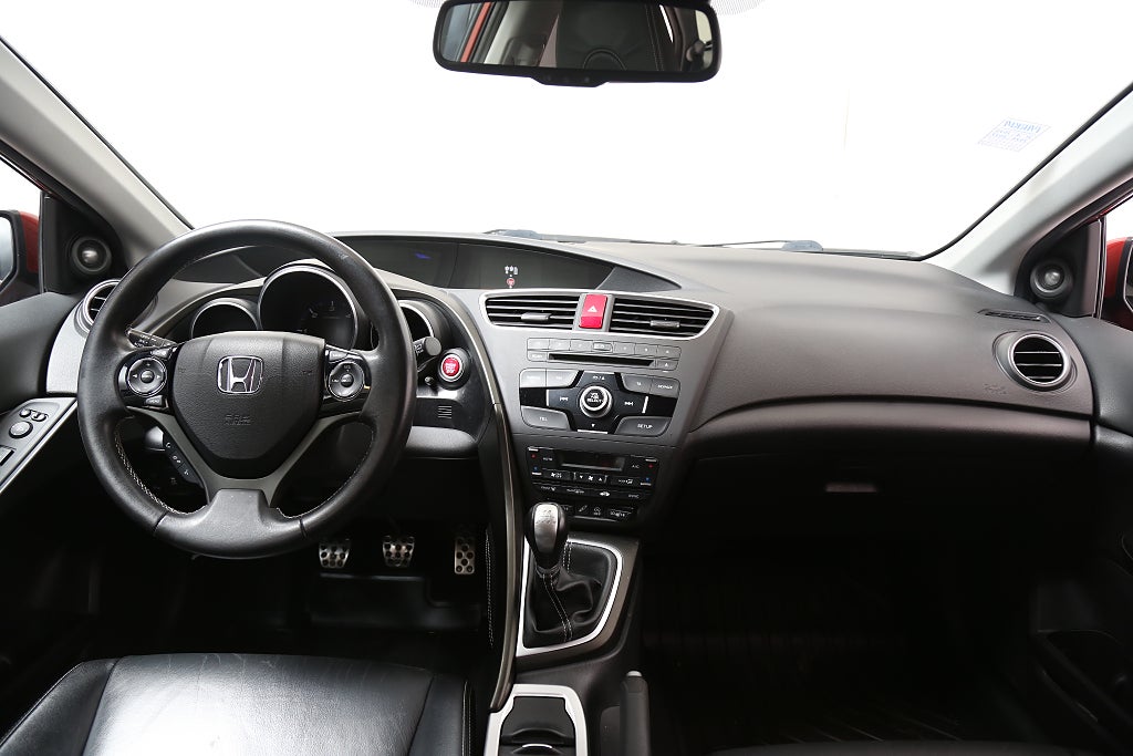 Honda Civic Tourer 1,6 i-DTEC Executive Skinn Kamera Värmare Drag 2014