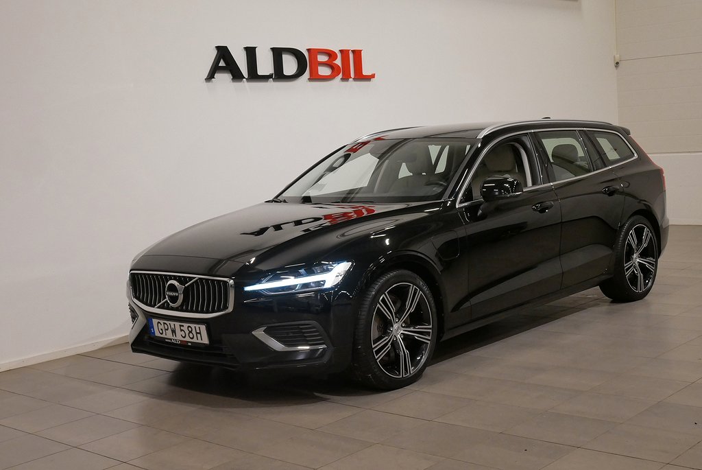 Volvo V60 Recharge T6 340hk AWD Inscription / Drag / Läder / VOC