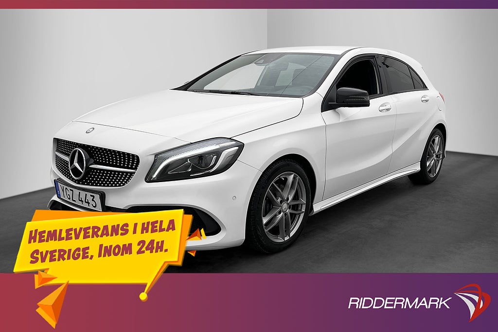 Mercedes-Benz A180 122hk AMG Sport Night Backkamera CarPlay