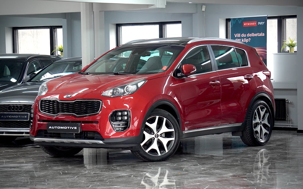 Kia Sportage 2.0 CRDi AWD 185hk GT-Line Pano JBL Skinn B-kamera Drag