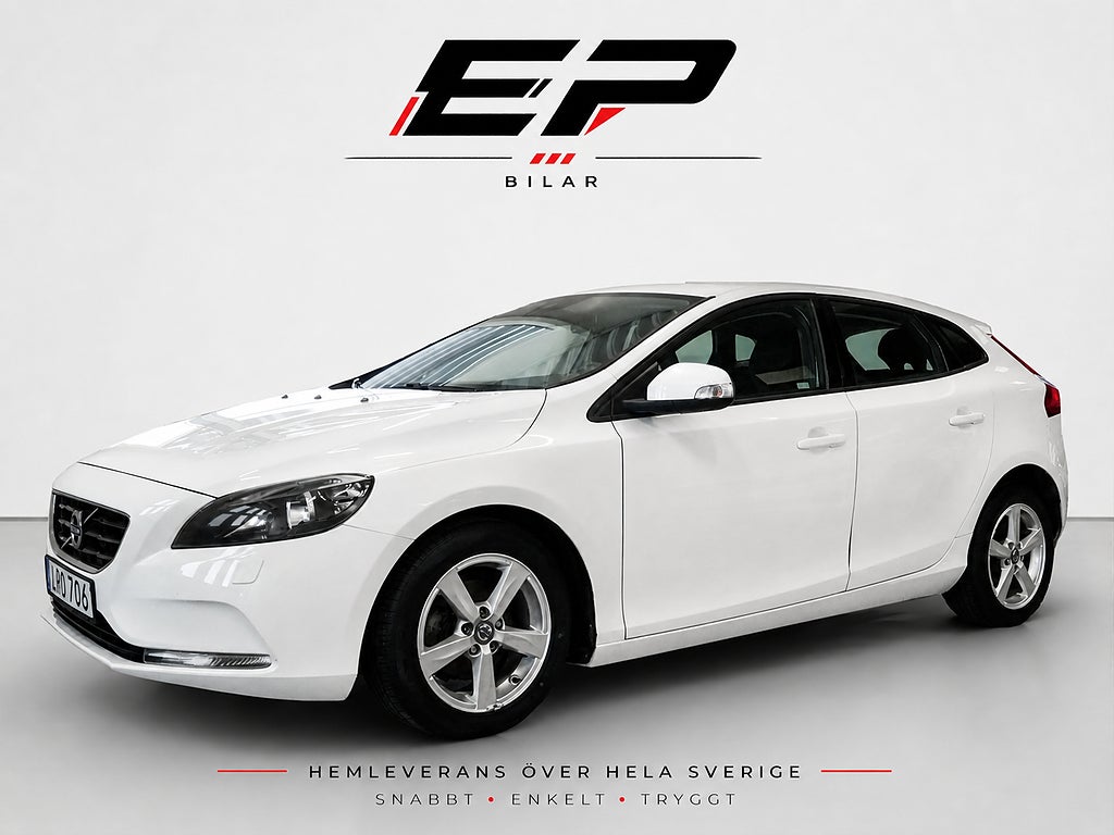 Volvo V40 D2 Kinetic Euro 5/D-Värmare/Fullservad/Kamrembytt