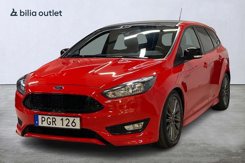 Ford Focus 1.0 EcoBoost SelectShift ST-Line 125hk Backkamera