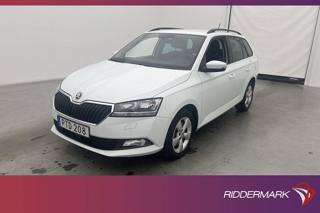 Skoda Fabia Kombi 110hk Style Sensorer Bluetooth Farthållare