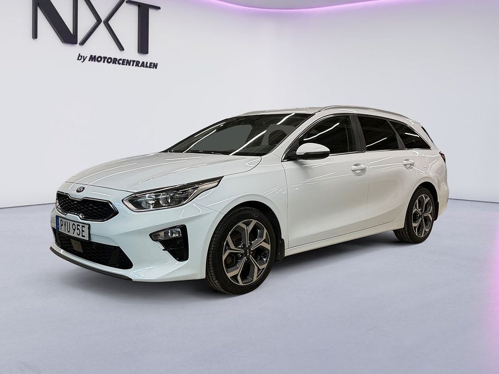 Kia Ceed SW 1.4 T-GDI/DCT/Servicebok/V-hjul/Värmare/ACC