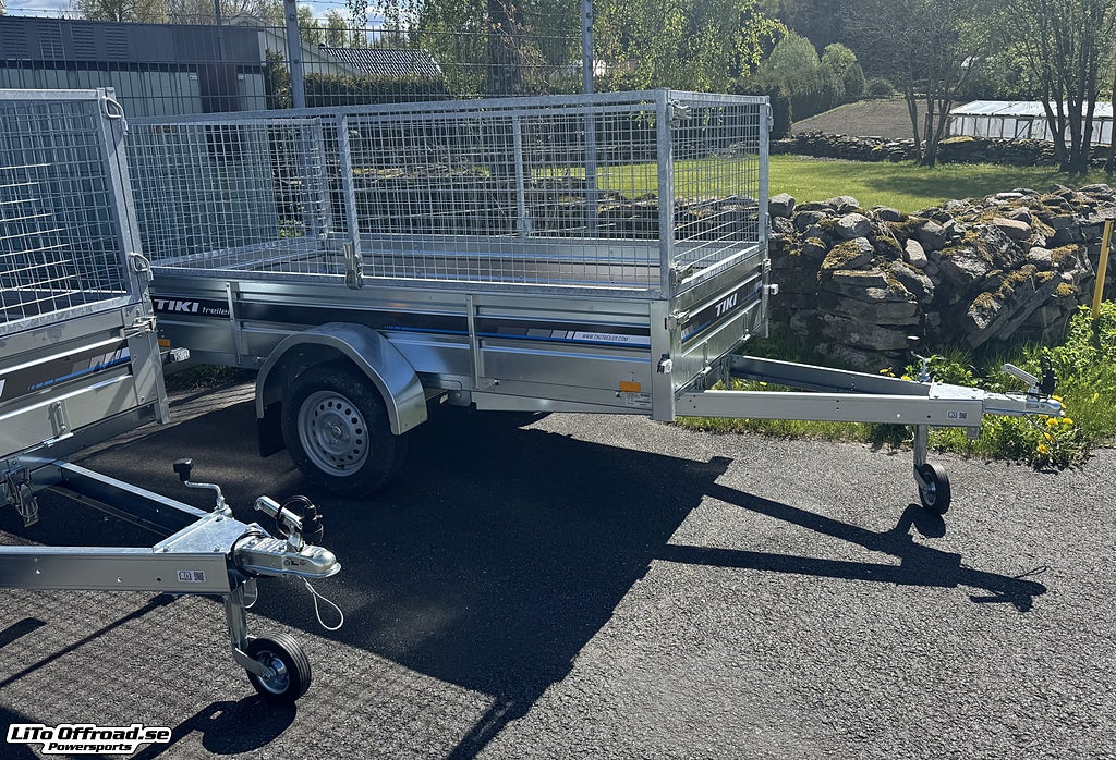 Tiki CS265-R MED NÄTGRINDAR OCH STÖDHJUL